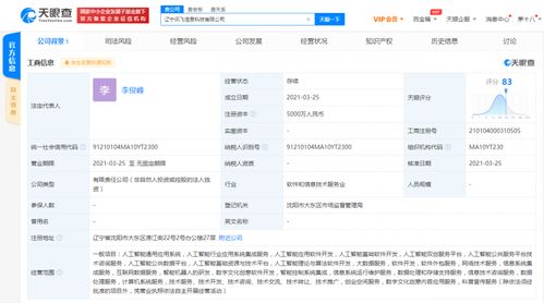 科大訊飛在遼寧成立信息科技新公司，全資持股拓展東北市場